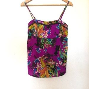 Love 2 Be Loved Purple Floral Size Small